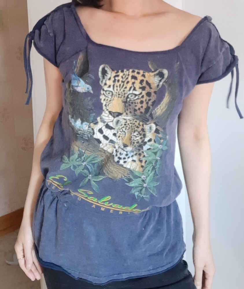 Reworked vintage tee loose fit